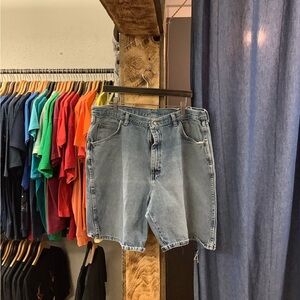 Vintage Wrangler Blue Denim Jean Shorts